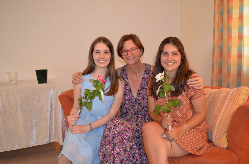 Julia Weiss, Heidi Hintner und Julia Malfertheiner